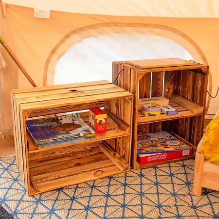 Roaches Retreat Family Glampsite, Rocky Reach Bell Tent With Outdoor Adventures And Campfire Nights Upper Hulme Exterior photo